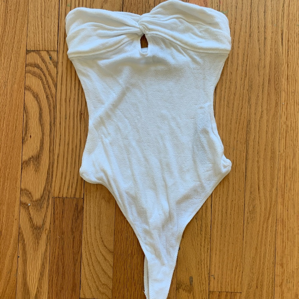 strapless bodysuit
